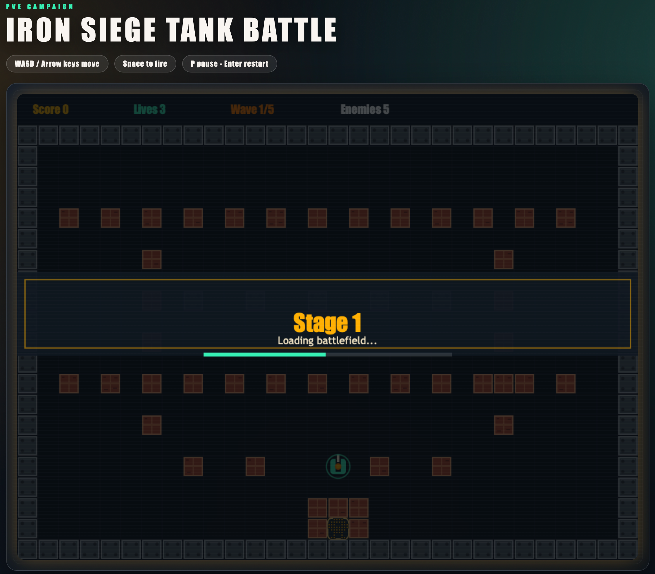Tank Battle Stage